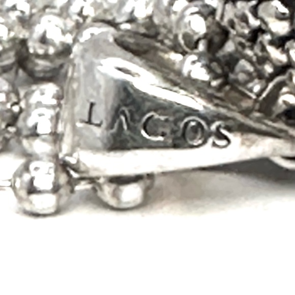 Lagos 925 Sterling Silver Ball Pendant Necklace - Picture 8 of 10